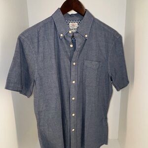 Faherty Men's Small Blue Button-Down Shirt (NEVER WORN!)